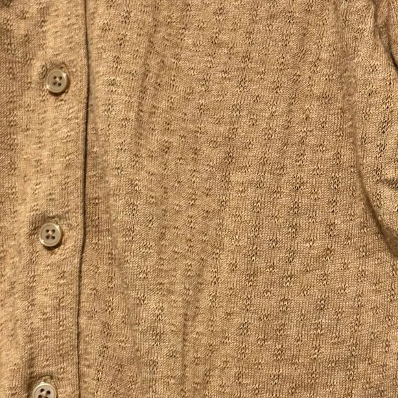 Banana Republic Camel Button-Up Cardigan - Picture 6 of 11